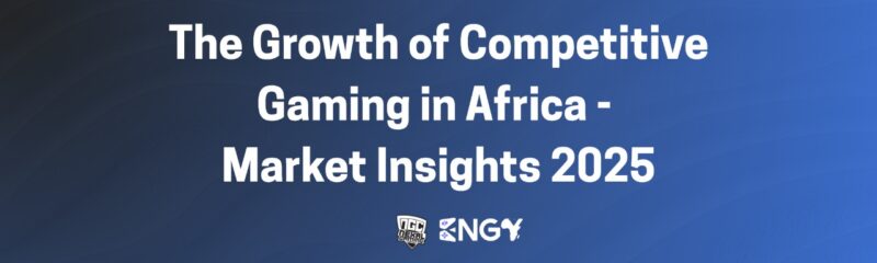 The growth of competitive gaming in Africa is expected to grow in the next few years.