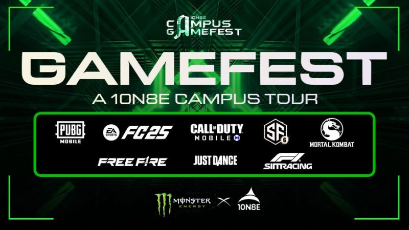 A poster advertising the Gamefest 2025.