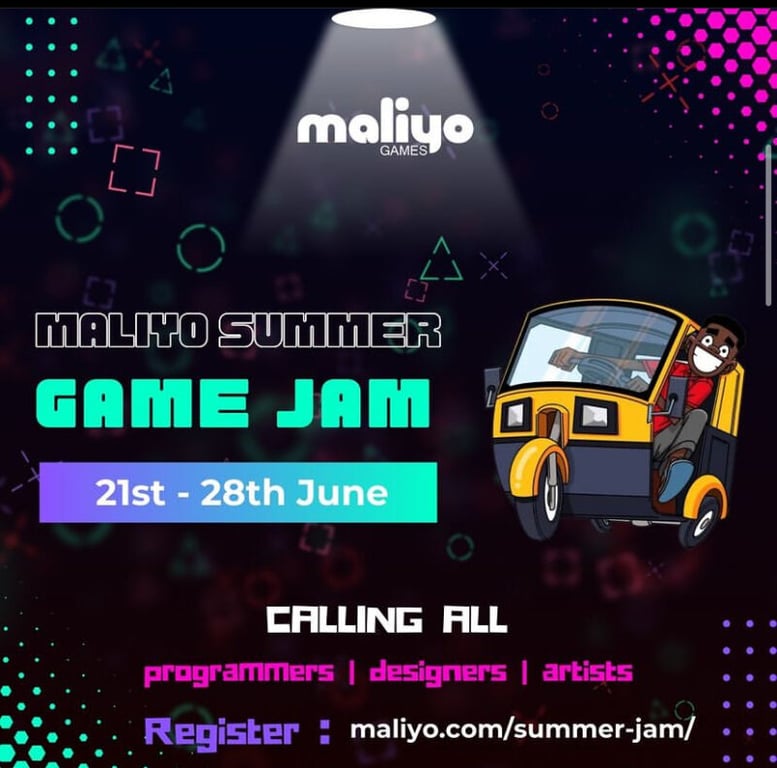 Register For Maliyo Games’ Summer Game Jam 2024