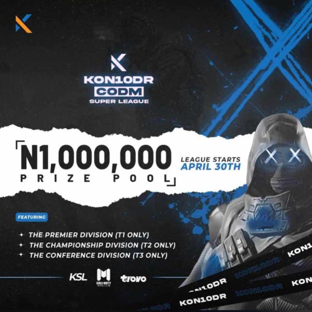 A poster advertising a Call of Duty Mobile competition.
