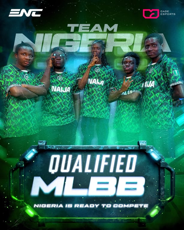 Nigeria's Mobile Legends Team Joins Chess and EA FC to Qualify for the Esports Nations Cup in November