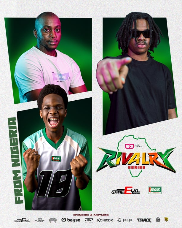 Nigeria has entered the Rivalry through @gameevoesportz and @oasesport ng Meet the warriors from[1]