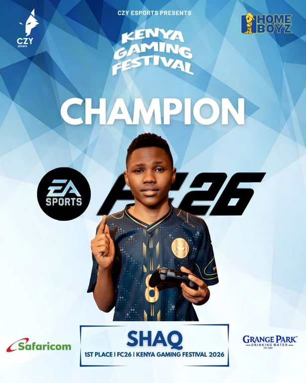 THE CHAMPIONS HAVE BEEN CROWNED! The first ever Kenya Gaming Festival was one for the b (4)[1]