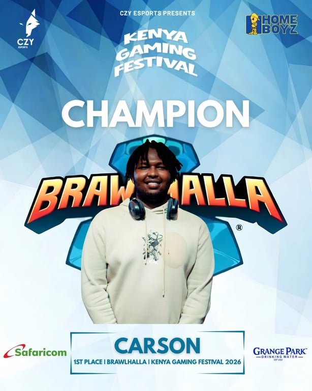 THE CHAMPIONS HAVE BEEN CROWNED! The first ever Kenya Gaming Festival was one for the b (3)[1]