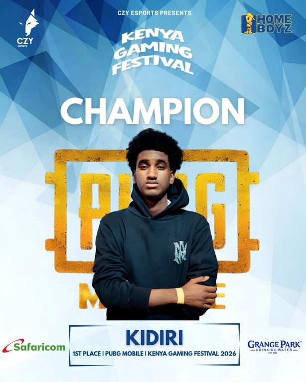 THE CHAMPIONS HAVE BEEN CROWNED! The first ever Kenya Gaming Festival was one for the b (1)[1]